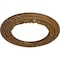 Ekena Millwork Roped Medway Medallion (Canopies up to 7 1/2"), 12 1/4"OD x 7 1/2"ID x 7/8"P, Smokey Topaz Crackle CM12MESTC - alternate 3